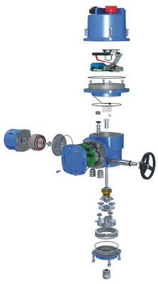0.15 KW Electric Part Turn Actuator