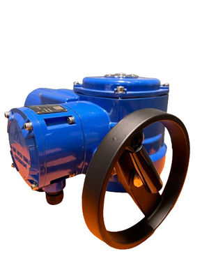 1200NM IP67 Teildreh elektrischer Aktor 380V AC ODM mit Drehmomentschutz