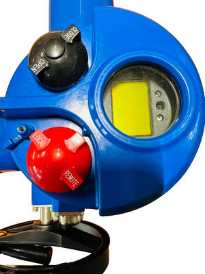 Part Turn Electric Valve Actuators 0.25 KW Electric Motor Actuator