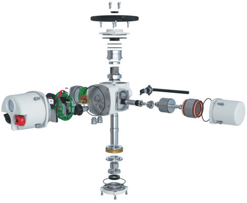 1.1 KW Intelligent Adjustment Electric Valve Actuator Multi Turn Actuator